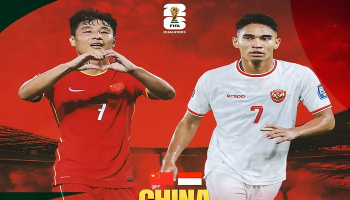 Indonesia vs China: Laga Penentu Kualifikasi Piala Dunia 2026