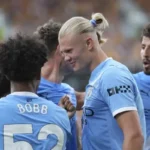 Erling Haaland cetak brace saat Manchester City menang 4-0 di Liga Inggris