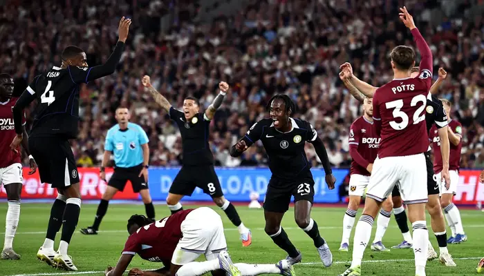 Hasil Liga Inggris Chelsea vs West Ham, Nicolas Jackson cetak gol dan The Blues hancurkan tuan rumah di London Stadium.