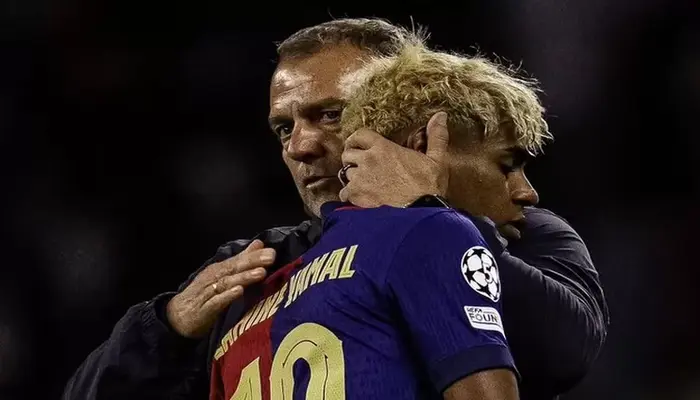 Hansi Flick puji Lamine Yamal genius sejati Barcelona